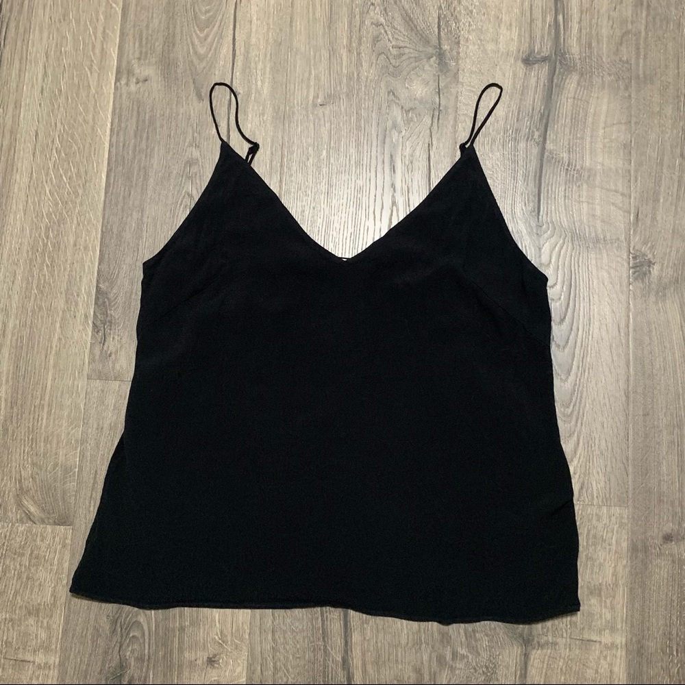 Wilfred Free black flowy top size L